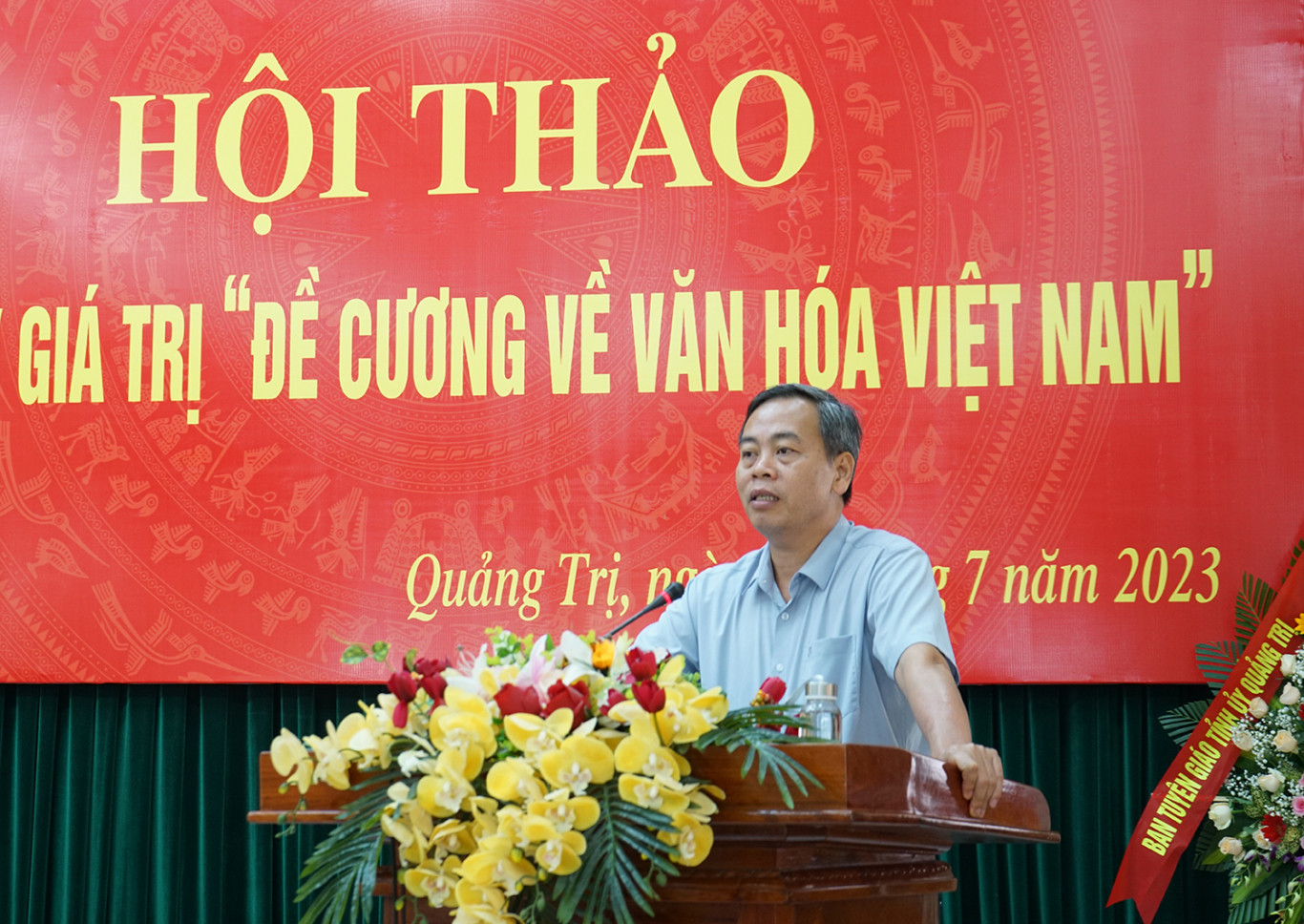 Phó Bí thư Thường trực Tỉnh ủy, Chủ tịch HĐND tỉnh Nguyễn Đăng Quang phát biểu chỉ đạo Hội nghị