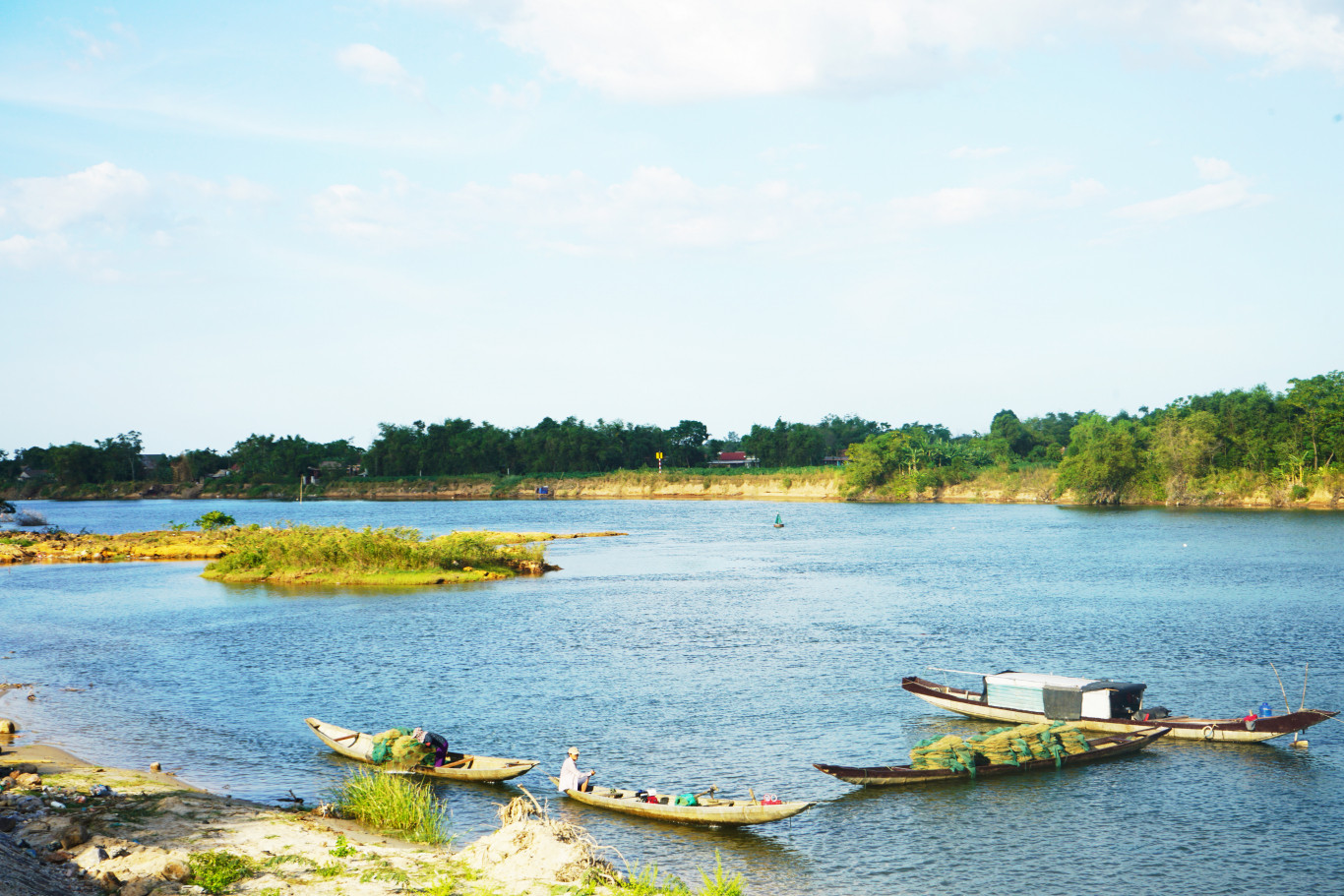 Di tích Ghềnh Phủ - thế kỷ 16 là thương cảng đô hội của Đàng Trong dưới thời chúa Nguyễn - Ảnh: Hạnh Nguyên