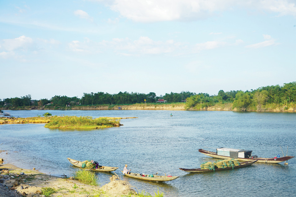 Di tích Bến Ghềnh (xã Triệu Giang, huyện Triệu Phong) từng là thương cảng đô hội nhất Đàng Trong dưới thời chúa Nguyễn - Ảnh: Cẩm Nhung  