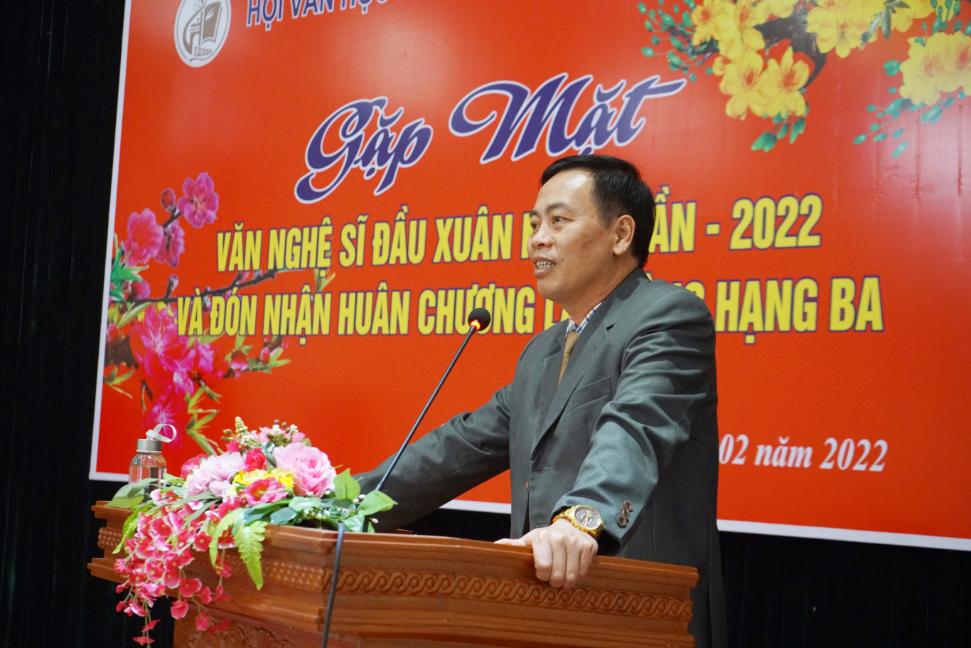 Phó Bí thư Thường trực Tỉnh ủy, Chủ tịch HĐND tỉnh Nguyễn Đăng Quang phát biểu 