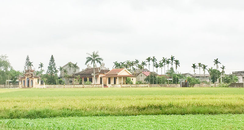 Nông thôn Quảng Trị ngày càng sáng, xanh, sạch, đẹp - Ảnh: PV